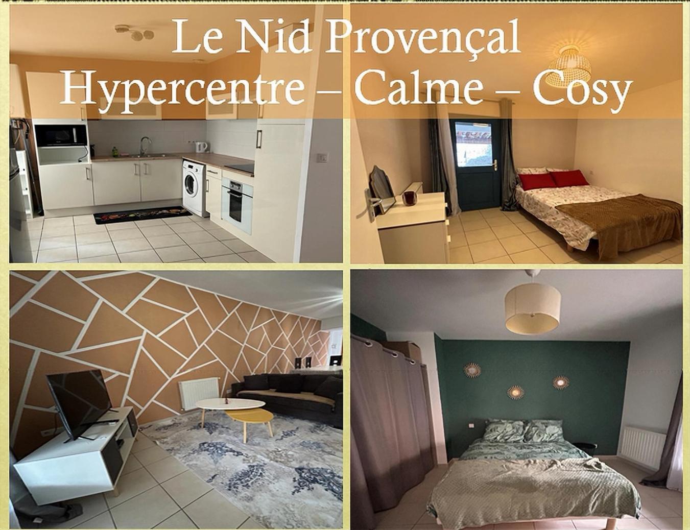 Charmant Appartement 2 Ch Nyons-Centre Ville Exterior foto